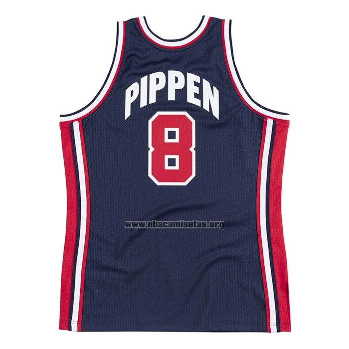 Camiseta USA 1992 Scottie Pippen NO 8 Negro